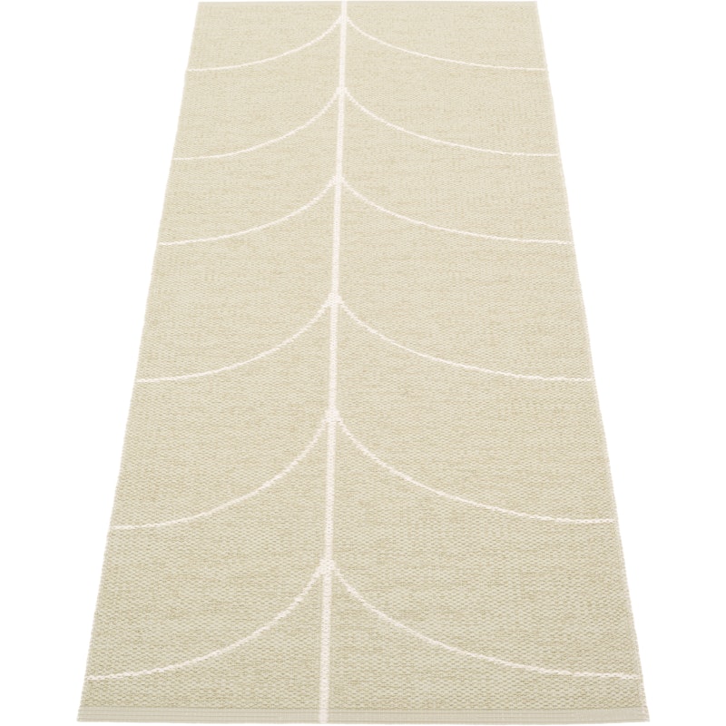 Leif Plastikmåtte Seagrass / Vanilla, 70x180 cm