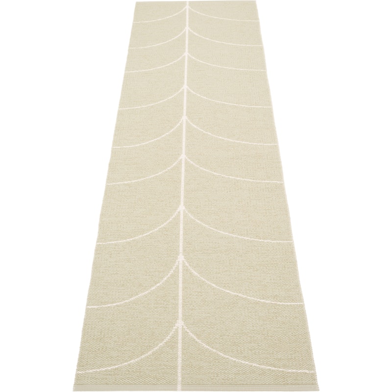 Leif Plastikmåtte Seagrass / Vanilla, 70x270 cm