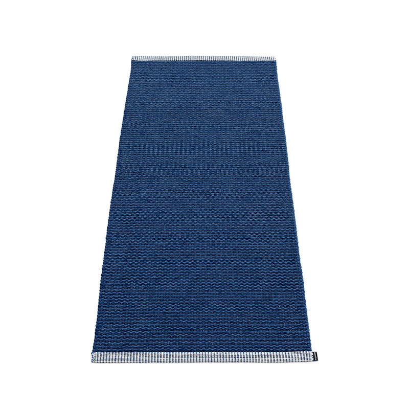 Mono Gulvtæppe 60x150cm, Dark Blue/Denim