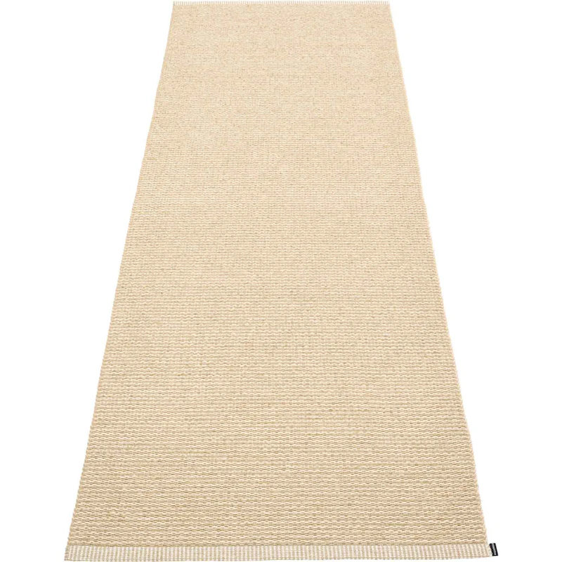 Mono Tæppe Sand/ Cream, 85x260 cm