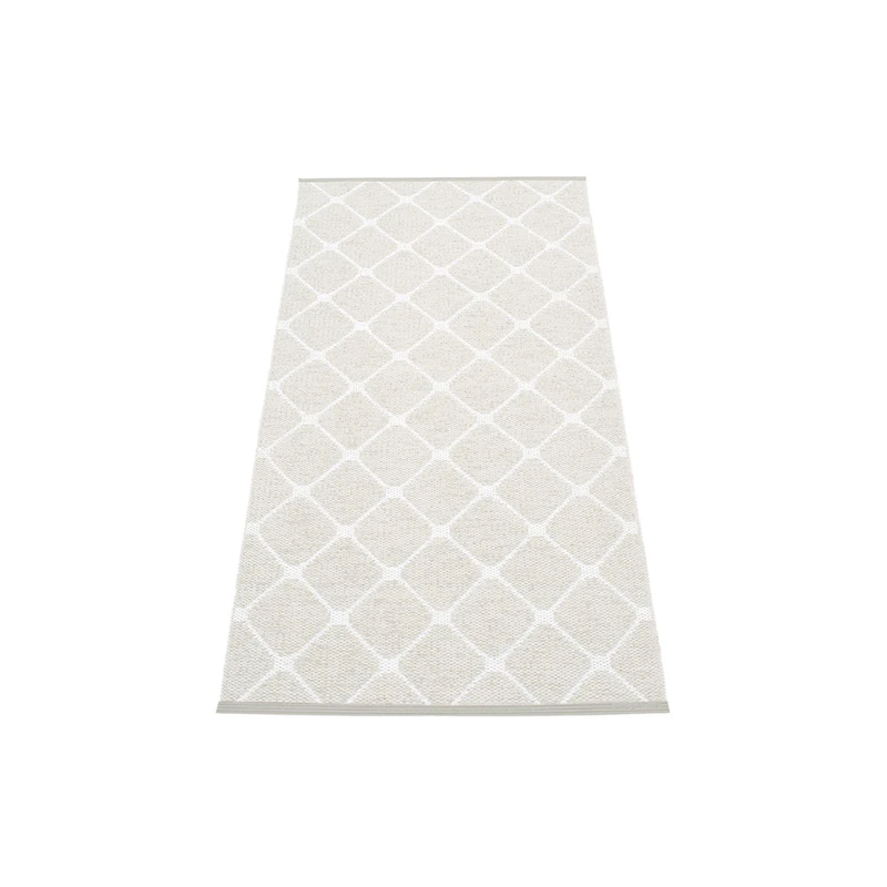 Rex Gulvtæppe 70x160 cm, Fossil/White