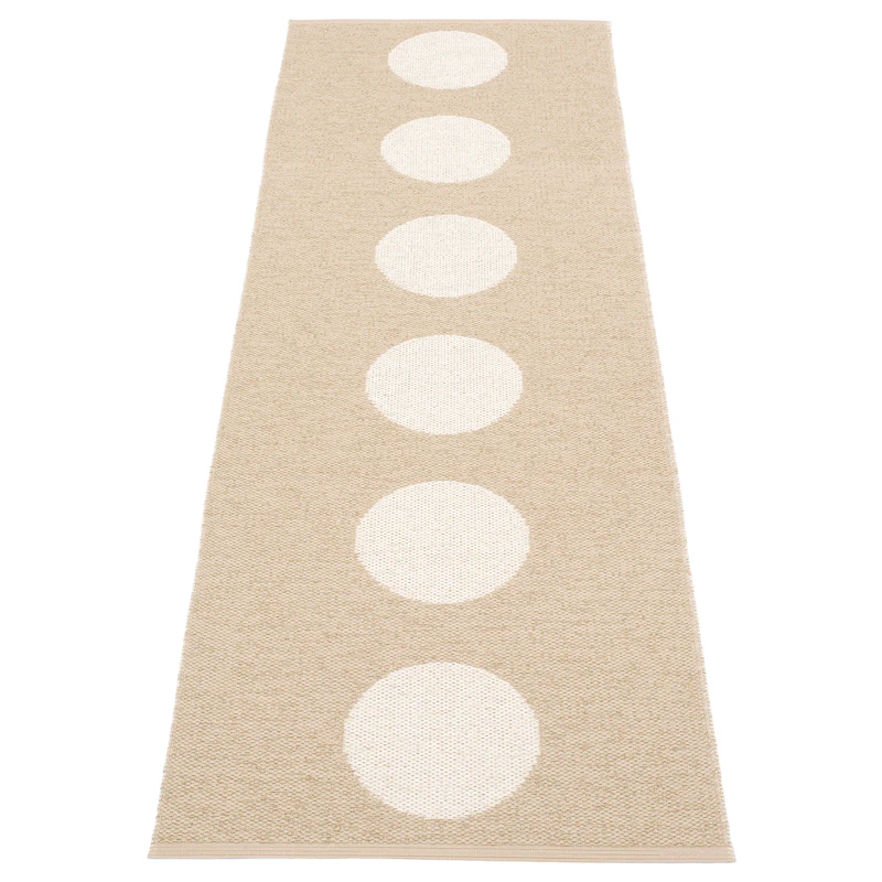 Vera Gulvtæppe 70x225cm, Beige/Vanilla