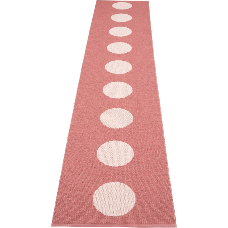 Vera Pop Tæppe 70x360 cm, Blush / Pearl Pink