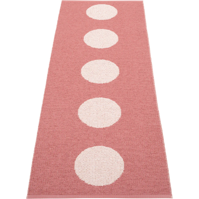 Vera Pop Tæppe 70x200 cm, Blush / Pearl Pink