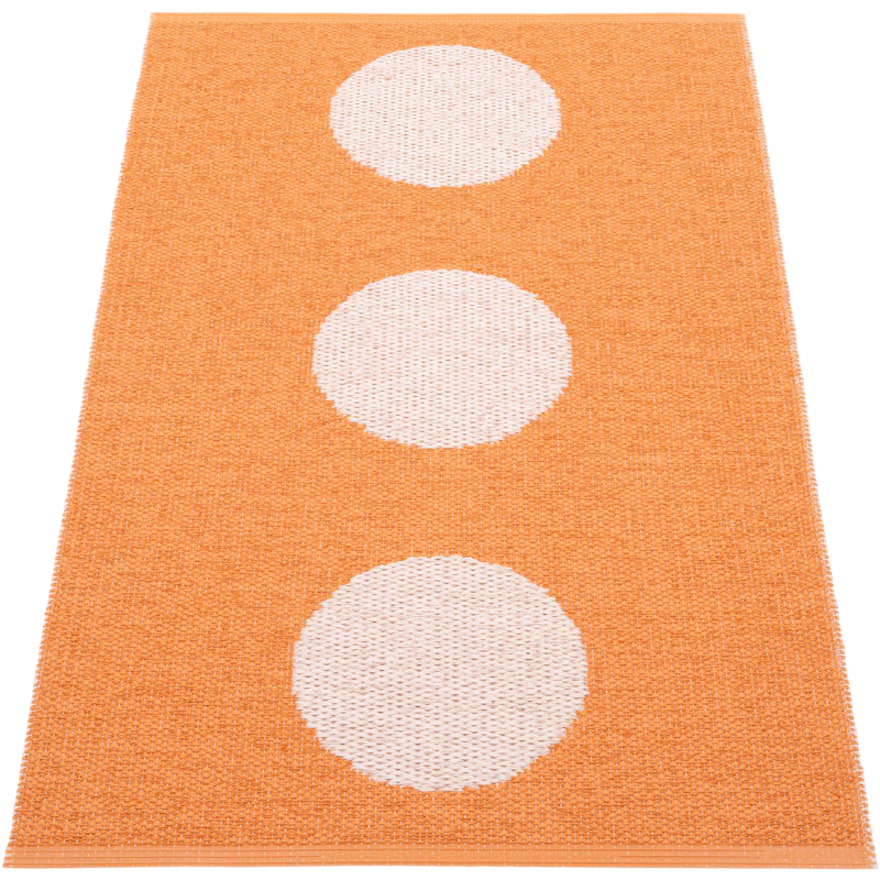 Vera Pop Tæppe 70x120 cm, Pale Orange / Pearl Pink