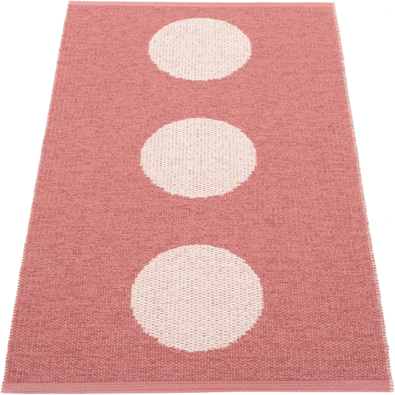 Vera Pop Tæppe 70x120 cm, Blush / Pearl Pink
