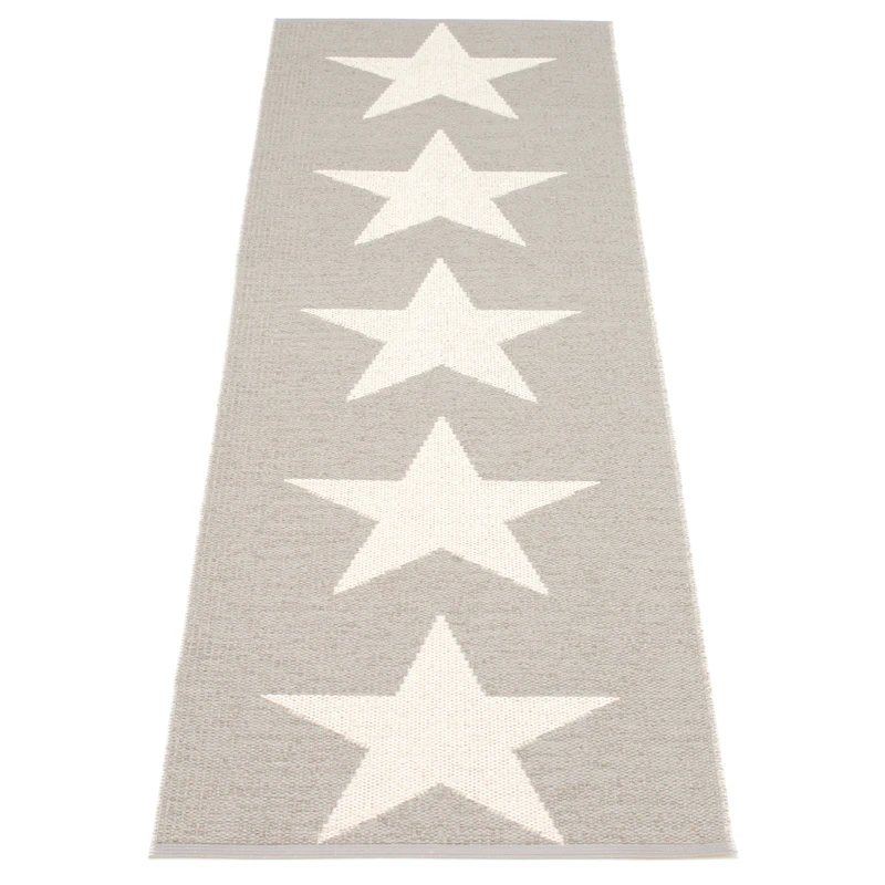 Viggo One Gulvtæppe 70x150 cm, Warm Grey/Vanilla