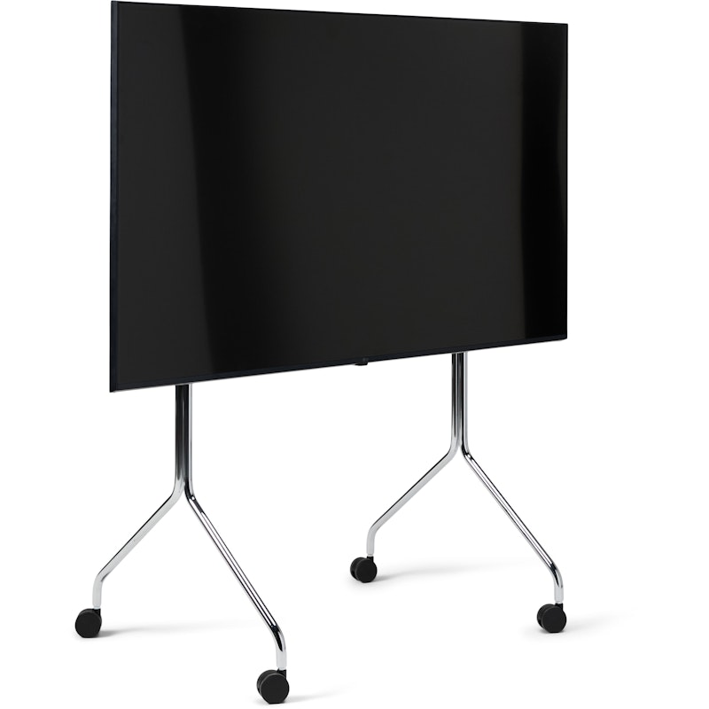Moon Rollin' Tall Tv-Bord, Krom