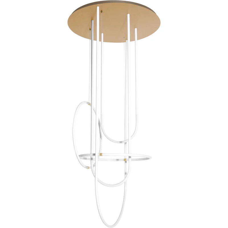 Chandelier Brass
