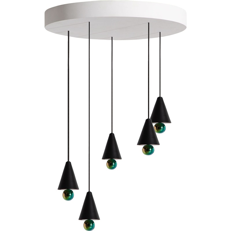 Cherry LED Chandelier, Black