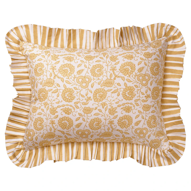 Damson Pudebetræk 30x40 cm, Gult