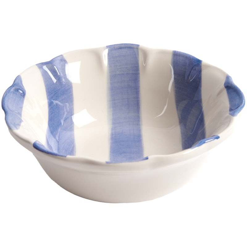 Stripe Skål 15 cm, Blå