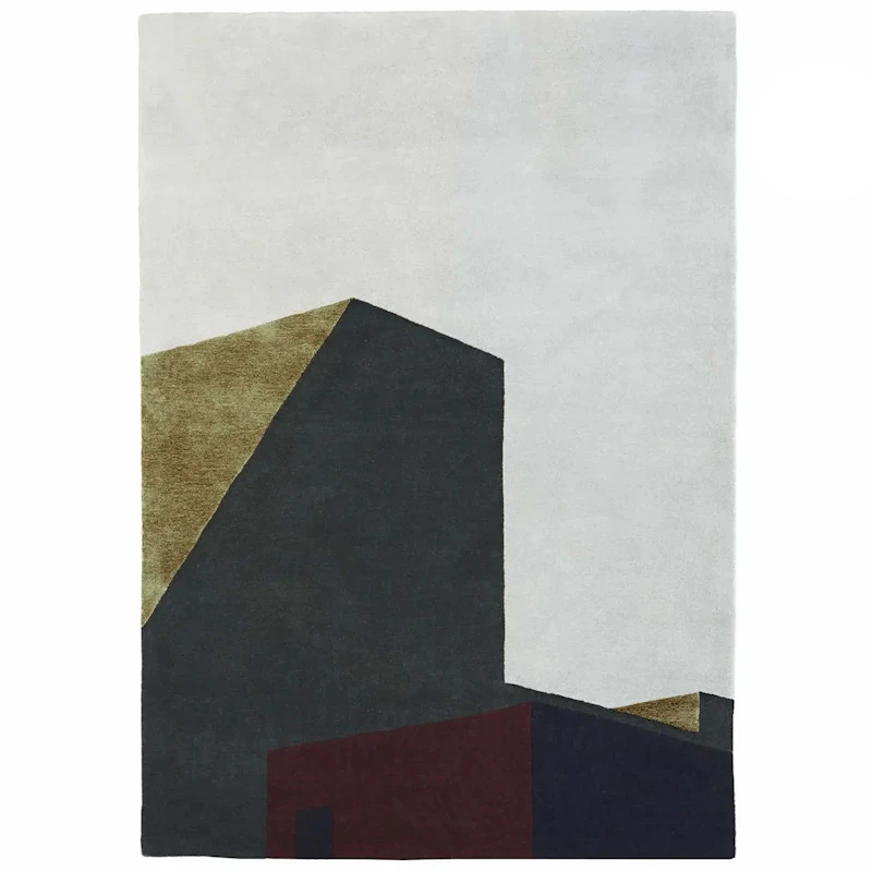 ARQUI 2 Tæppe 170x240 cm, Cedar Green/Lilla