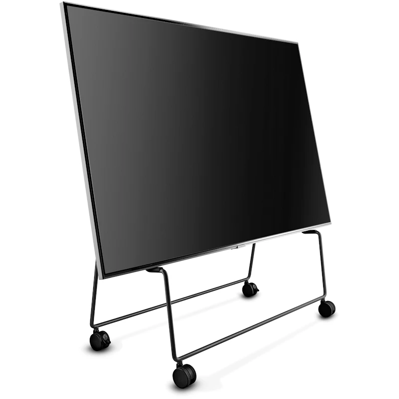 Carry Tv-Stativ Med Hjul, Sort