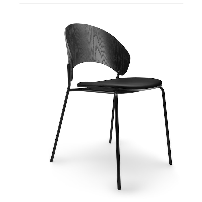 Dosina Stol, Sort Eg / Sort Læder