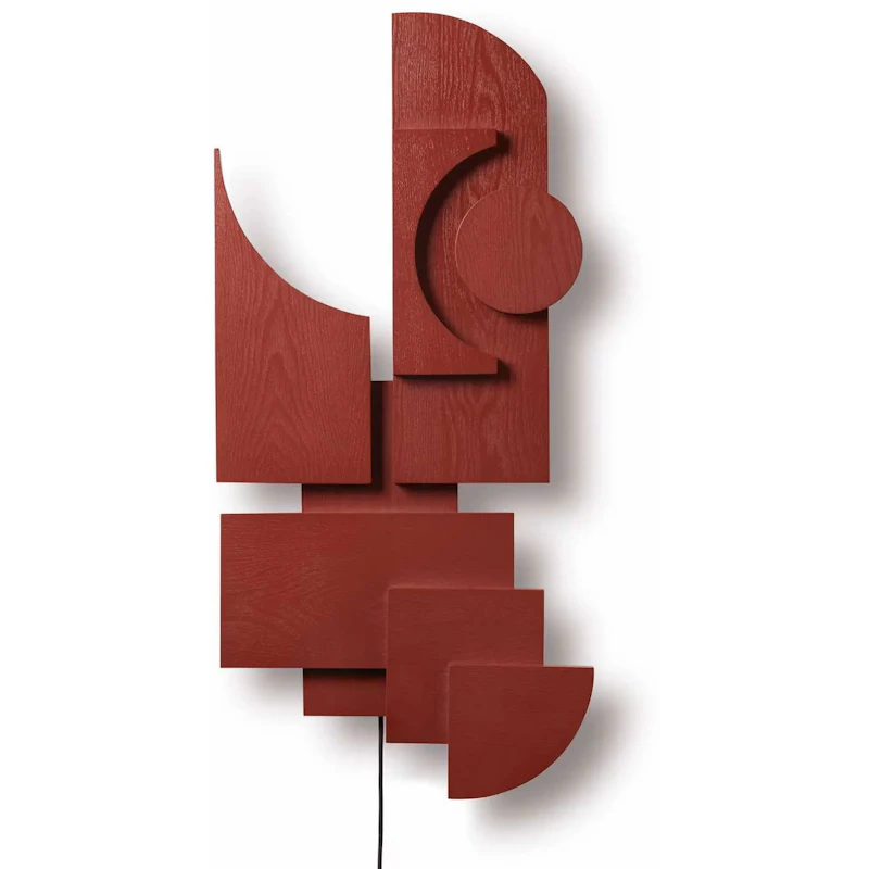 Totem Deco Væglampe, Basque Red