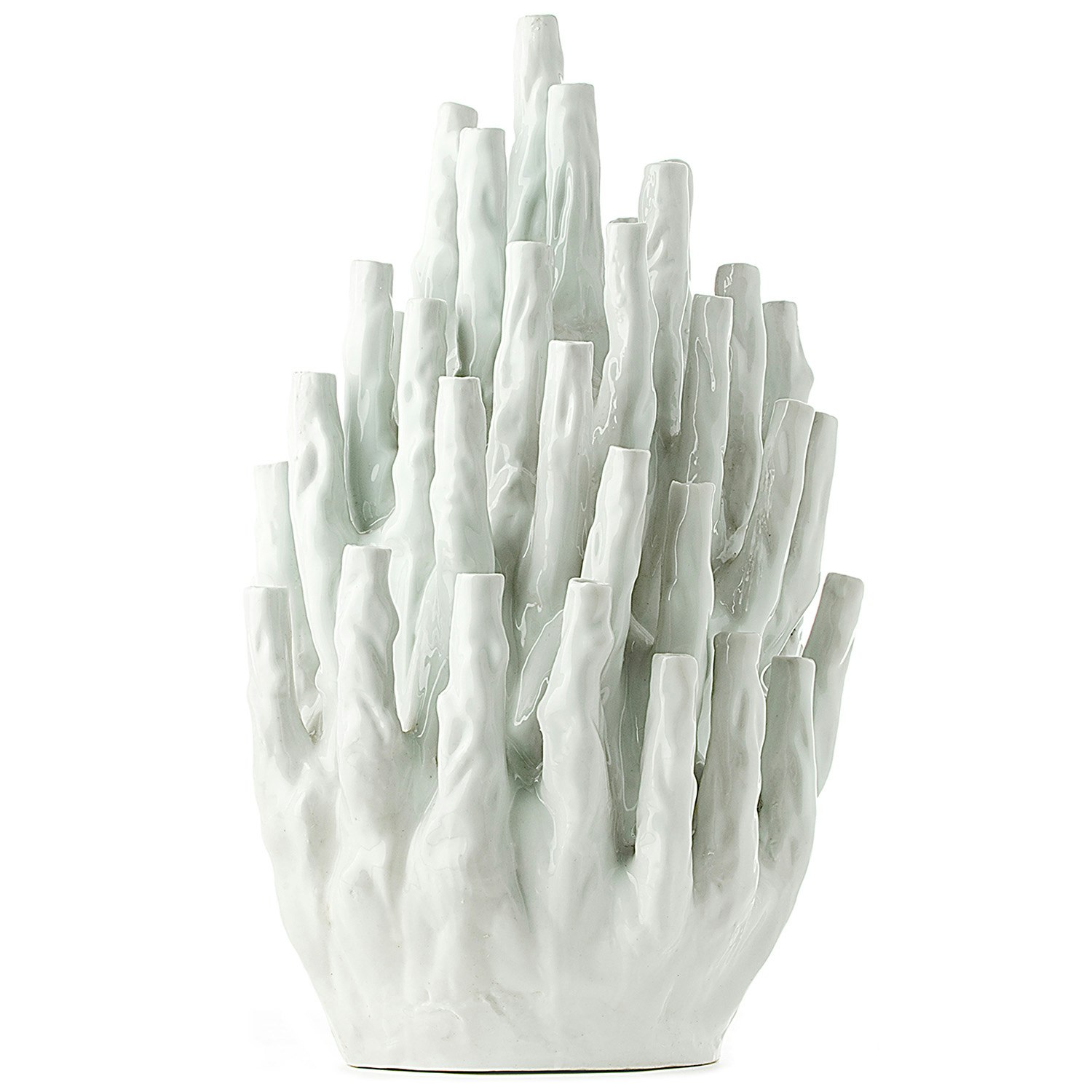 Polspotten Coral 50-tulips Vase White - Vaser Porcel&aelig;n Hvid - 230-205-020