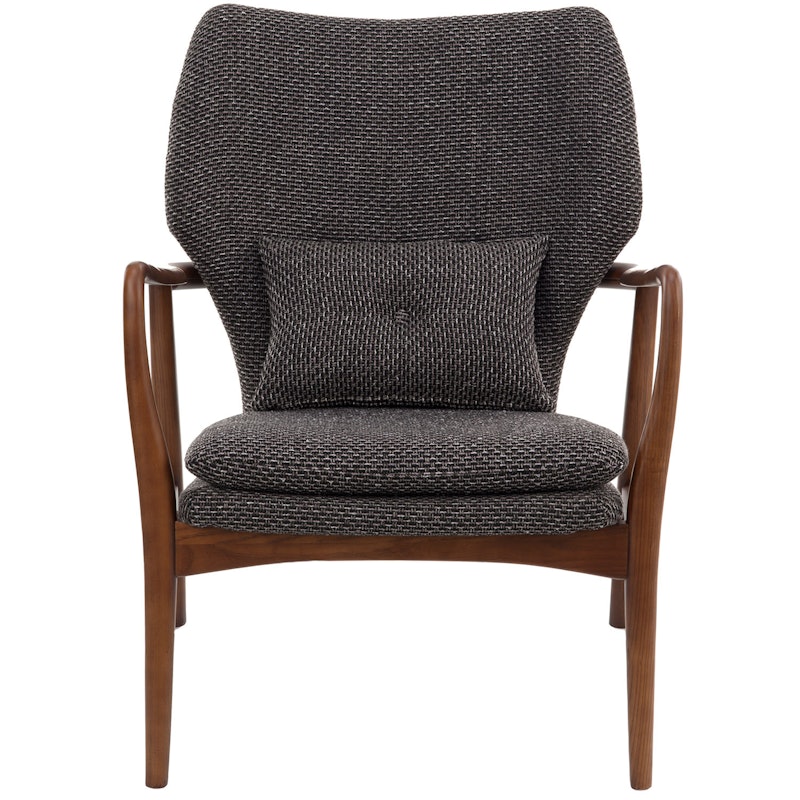 Chair Peggy Fabric Rough Grey