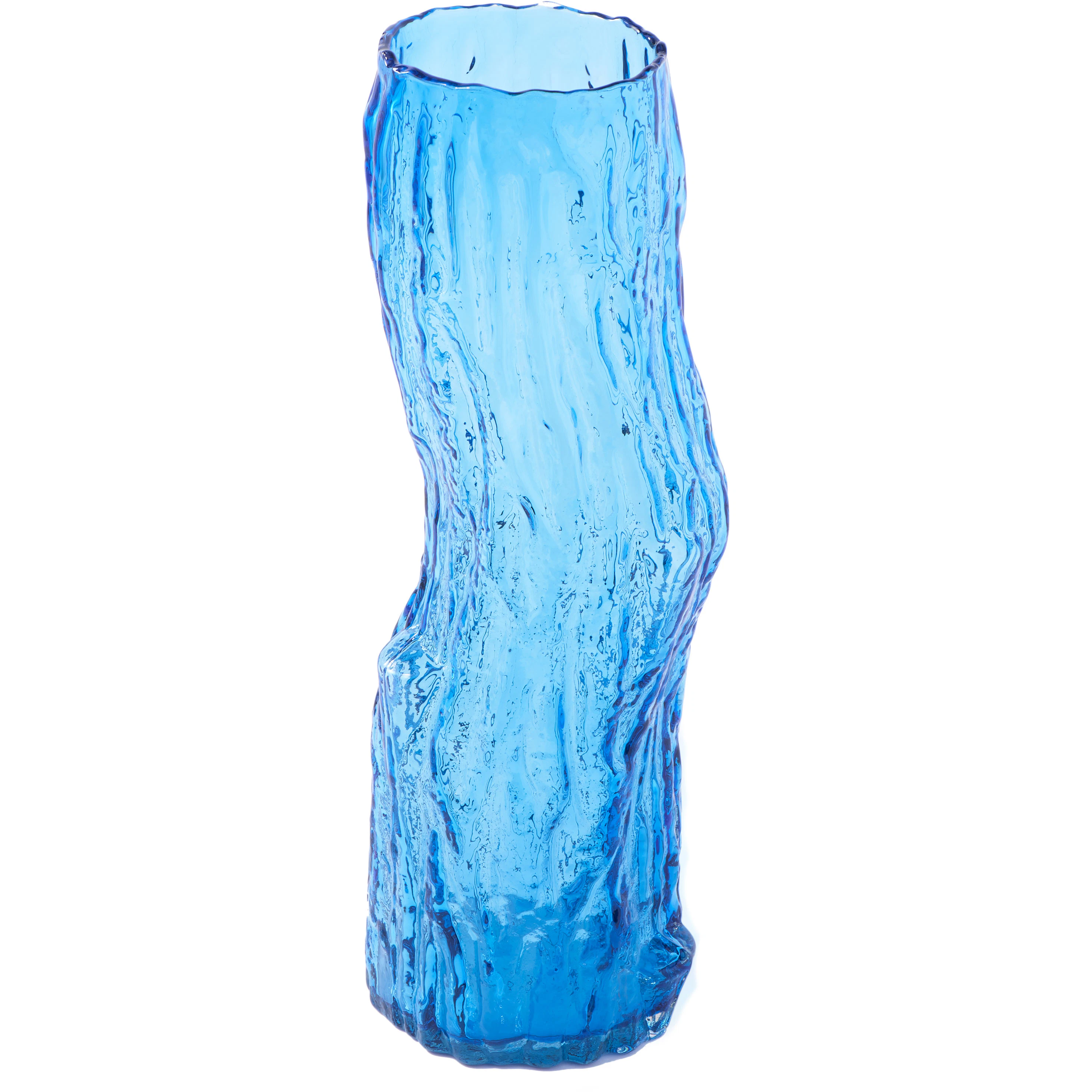 Polspotten Tree Log Vase 62 Cm - Vaser Glas M&oslash;rkebl&aring; - 140-205-402