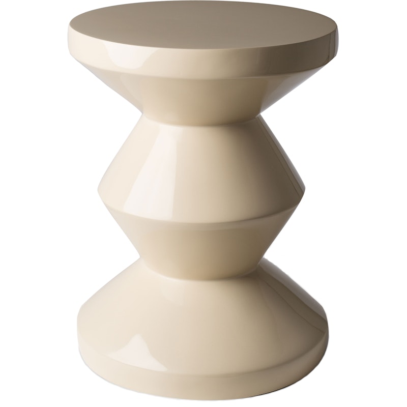 Zig Zag Taburet, Beige
