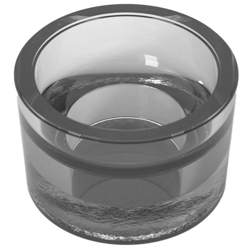 Optika Lysestage 6 cm, Smokey