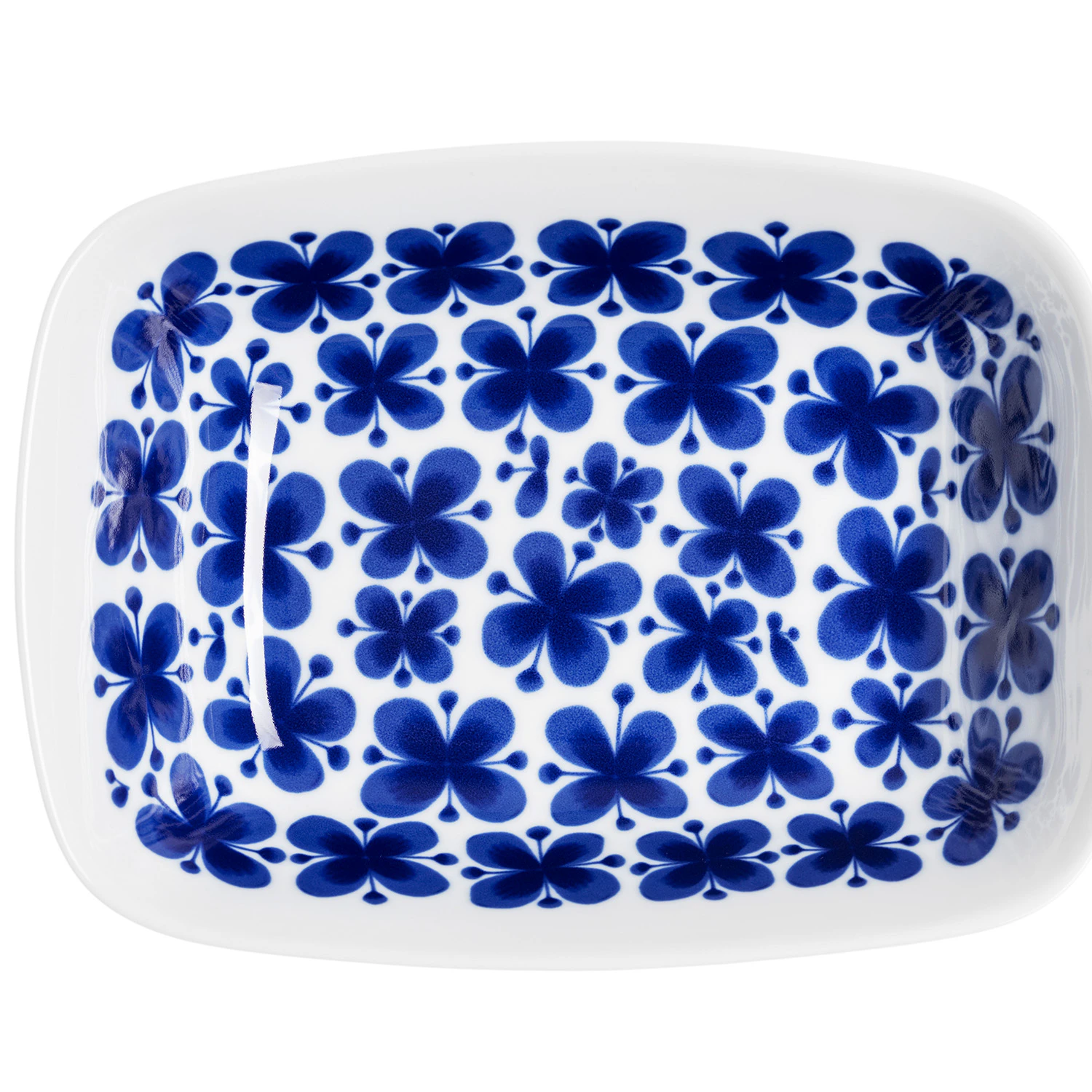 R&ouml;rstrand Mon Amie Sk&aring;l Rektangul&aelig;r 15x21 Cm - Serveringssk&aring;le Porcel&aelig;n Bl&aring; - 1076271