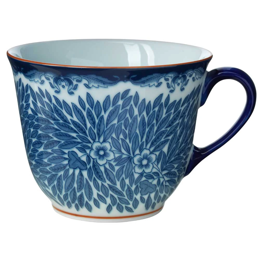 R&ouml;rstrand Ostindia Floris Krus 40 Cl t - Kaffekopper Porcel&aelig;n Bl&aring; - 1012344