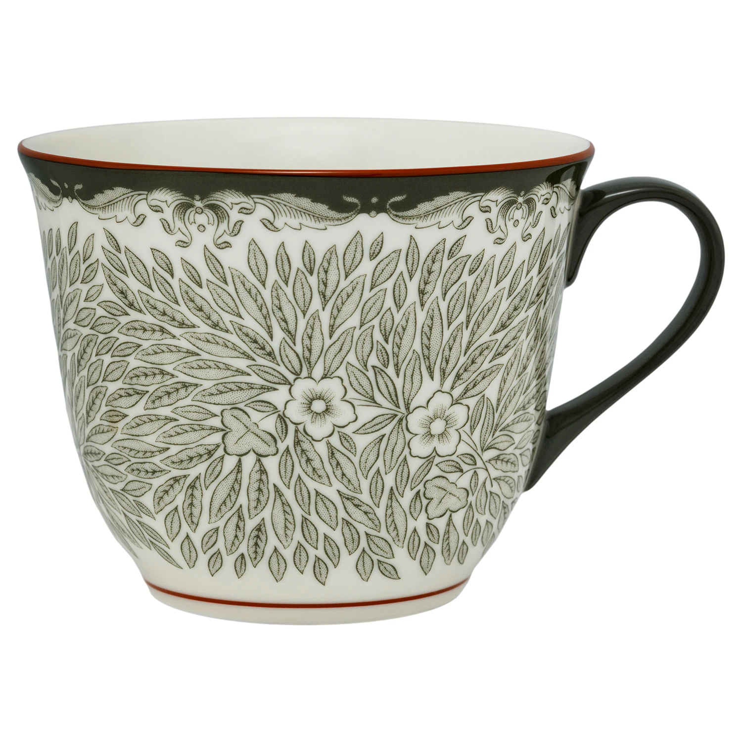R&ouml;rstrand Ostindia Floris Krus 40 Cl t - Kaffekopper Porcel&aelig;n Gr&oslash;n - 1074220