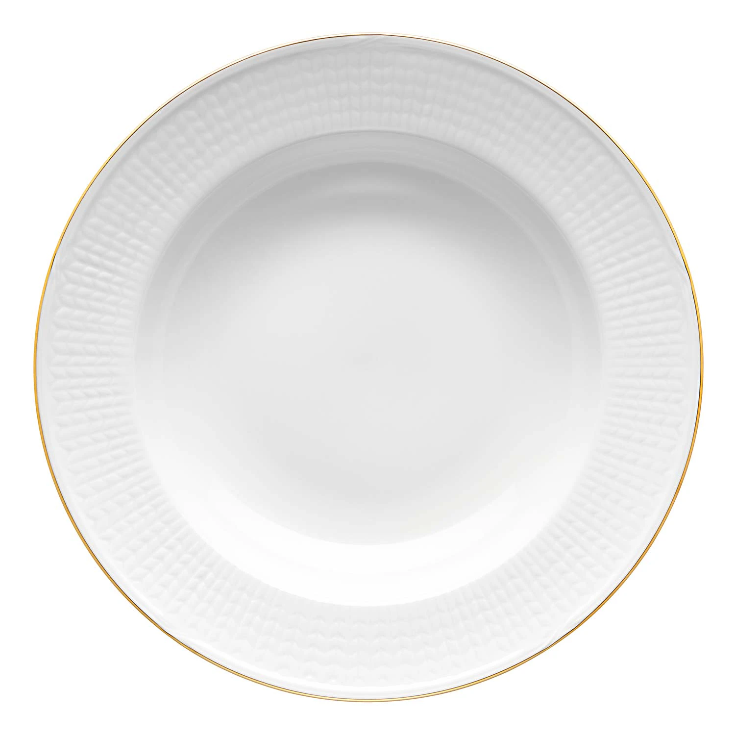 R&ouml;rstrand Swedish Grace Gala Dyb Tallerken 25 Cm - Dybe tallerkner Porcel&aelig;n Hvid - 1052158