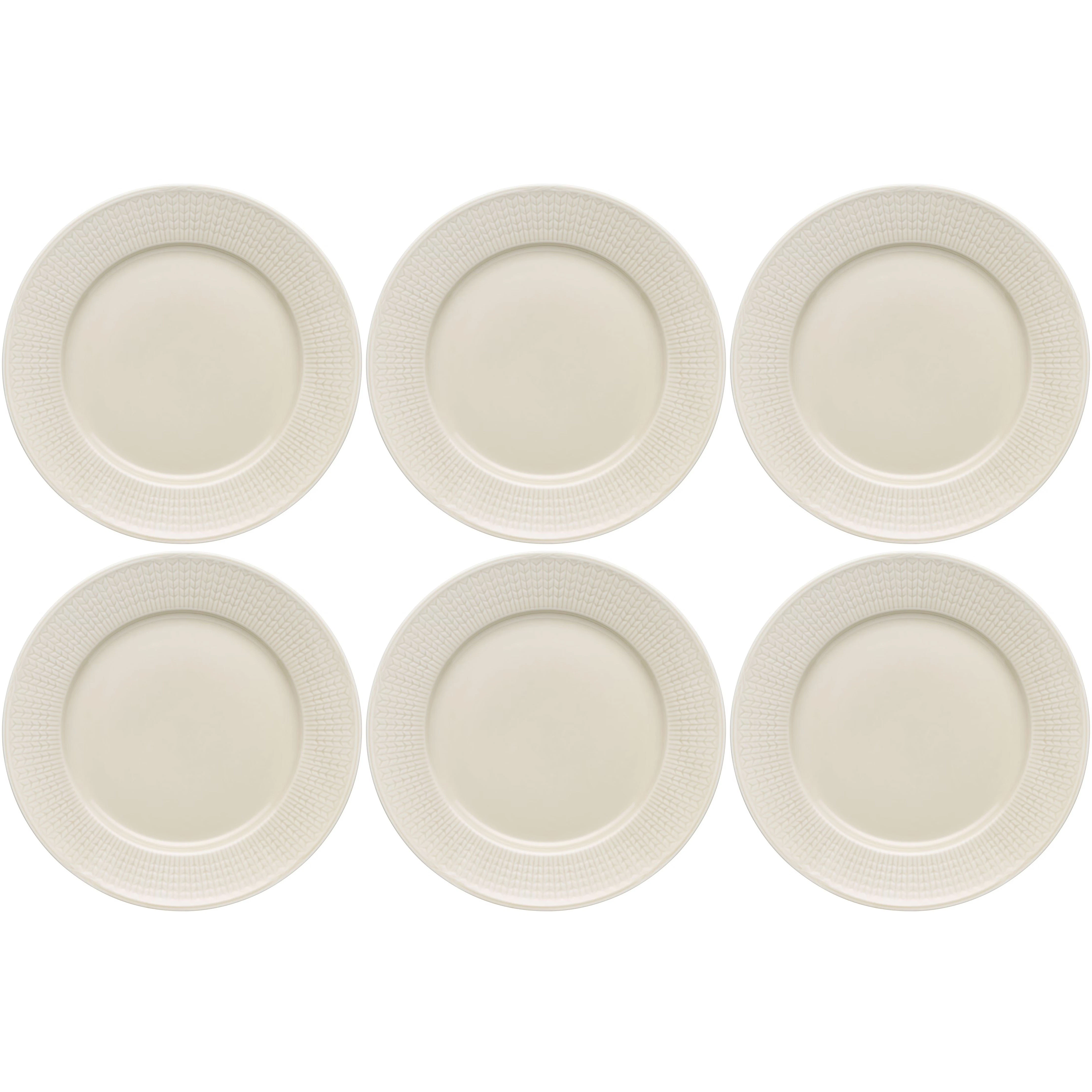 R&ouml;rstrand Swedish Grace Tallerken 27 Cm 6-pak Oat (Beige) - Middagstallerkner Porcel&aelig;n Oat (Beige) - 1069425, 6-PACK