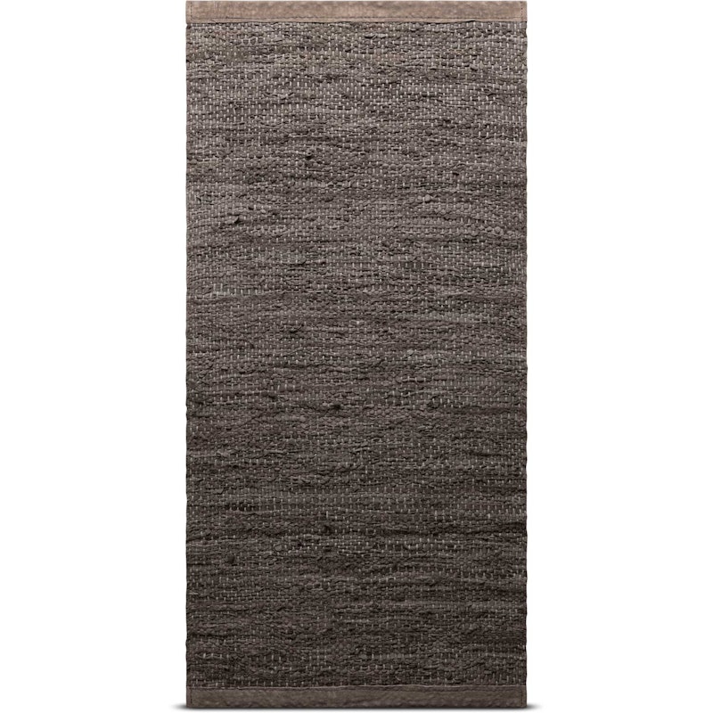 Leather Rug 140x200cm, Wood