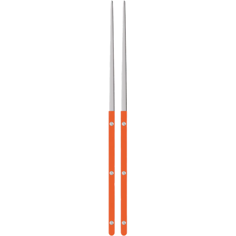 Bistrot Solid Spisepinde 2-pak, Orange