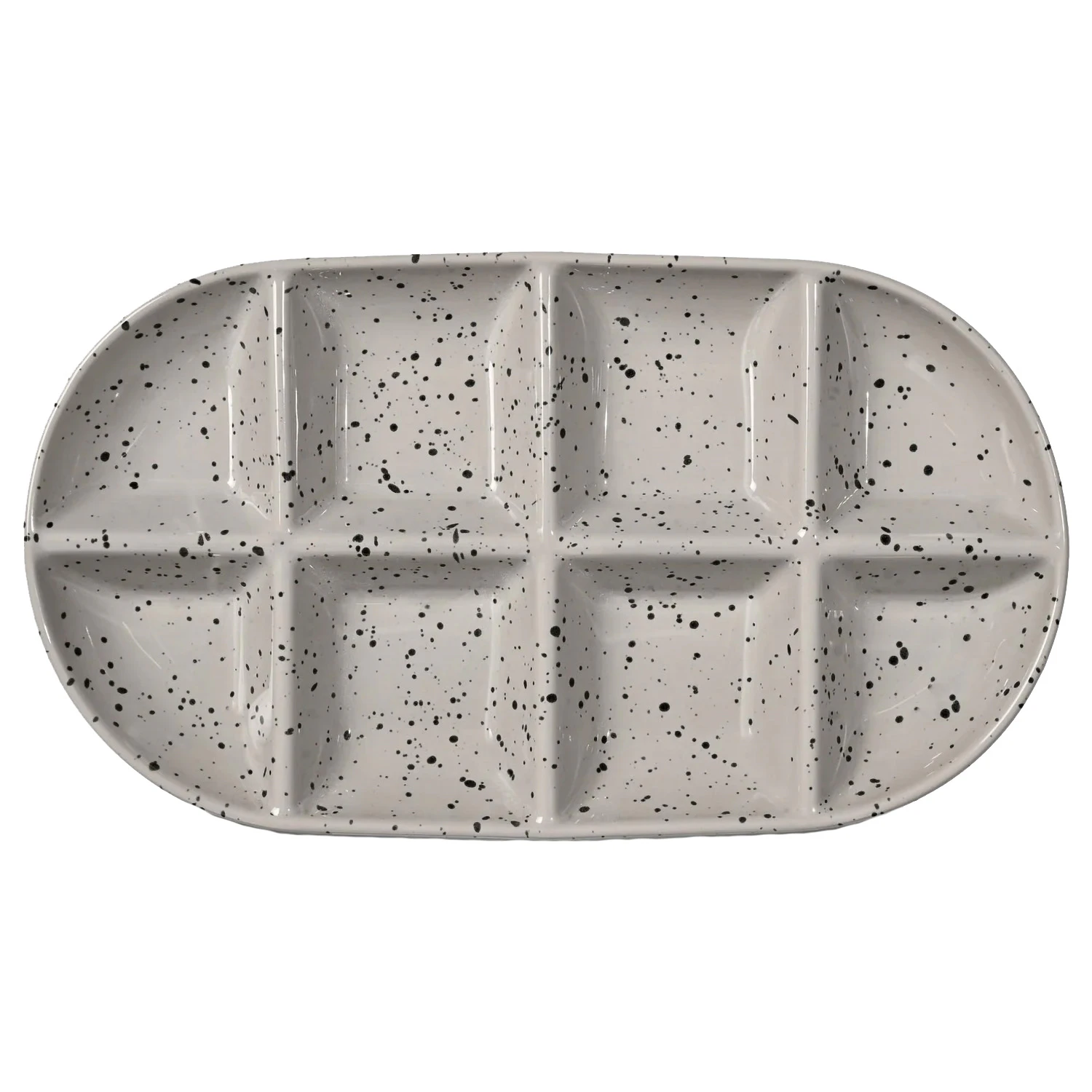 Sagaform Ditte Serveringssk&aring;l 20x36 Cm - &oslash;vrige-tallerkner-fad Stent&oslash;j Gr&aring; - 5018654