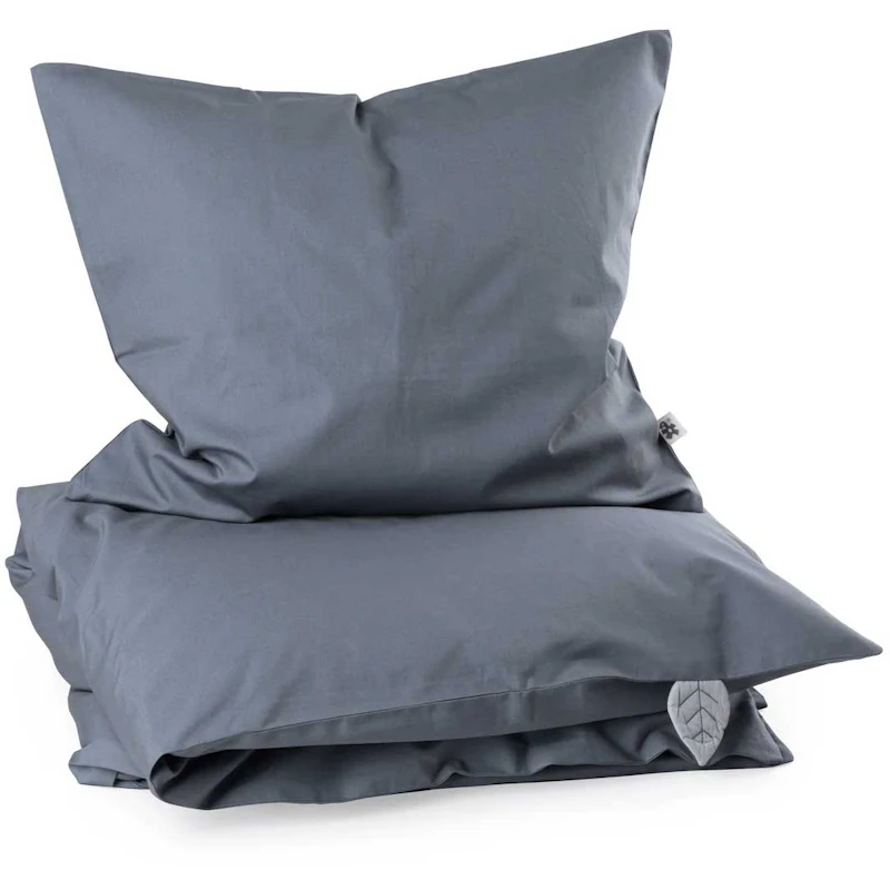 Sengesæt 70x100 + 40x45 cm, Forest Lake Blue