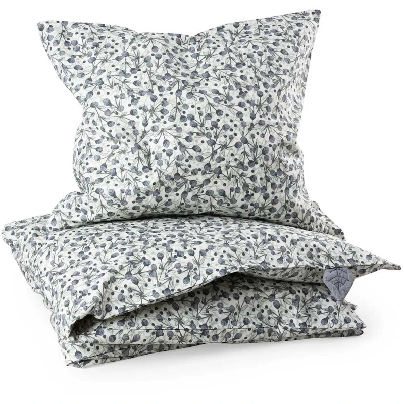 Sengesæt 70x100 + 40x45 cm, Blue Olive