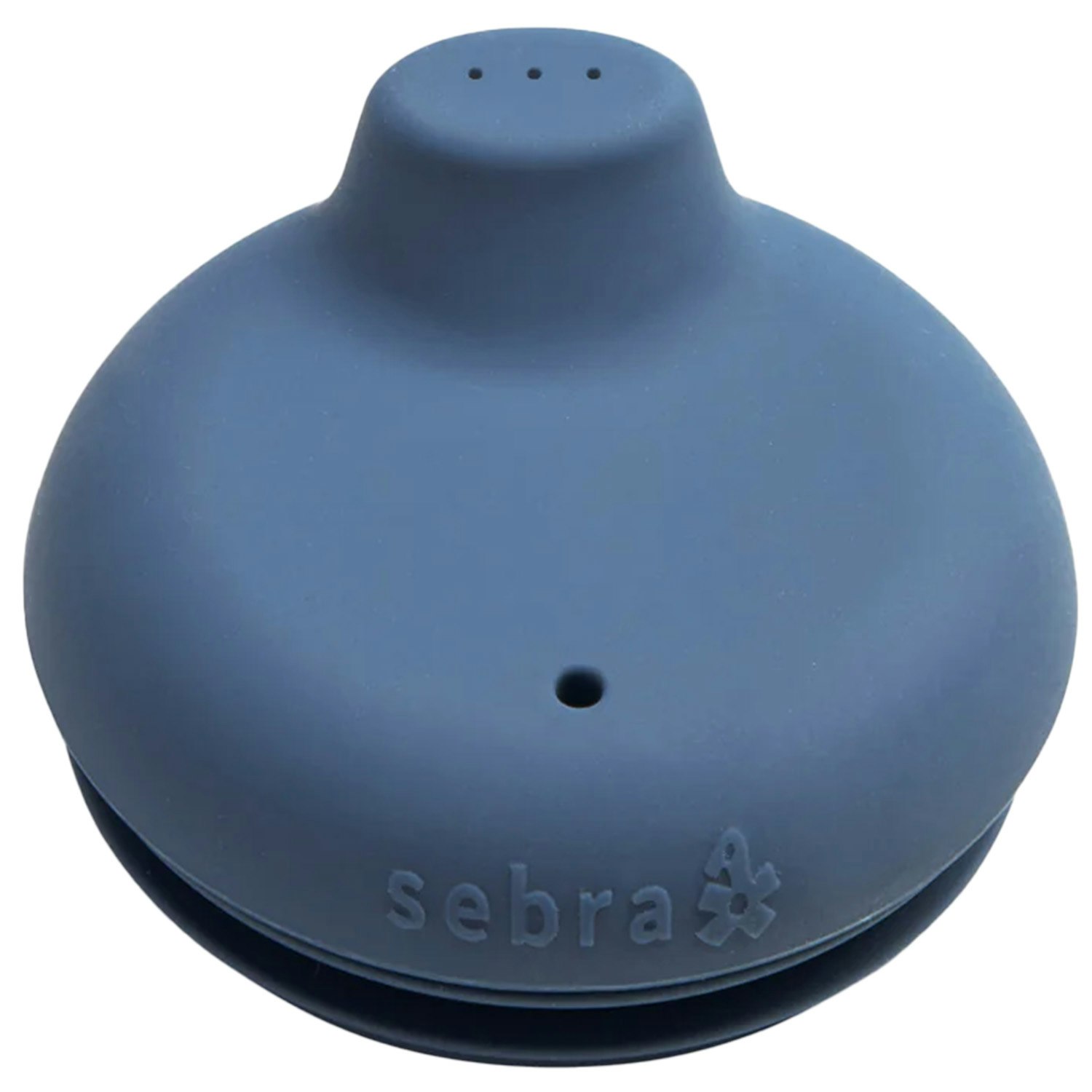 Sebra Silicone L&aring;g t - B&oslash;rnekopper Silikone Bl&aring; - 700910011