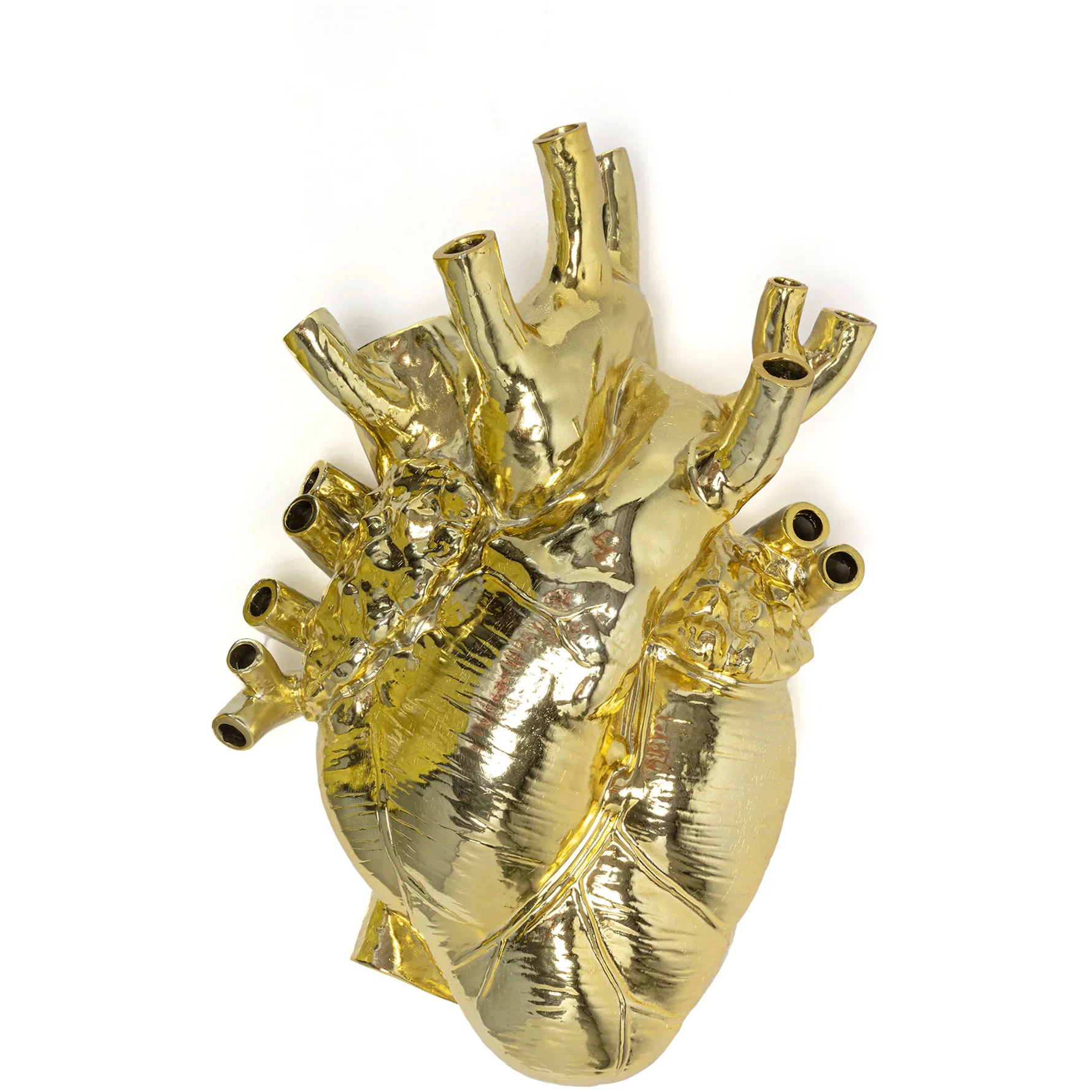 Seletti Love In Bloom Giant Vase - Vaser Glasfiber Guld - 09926