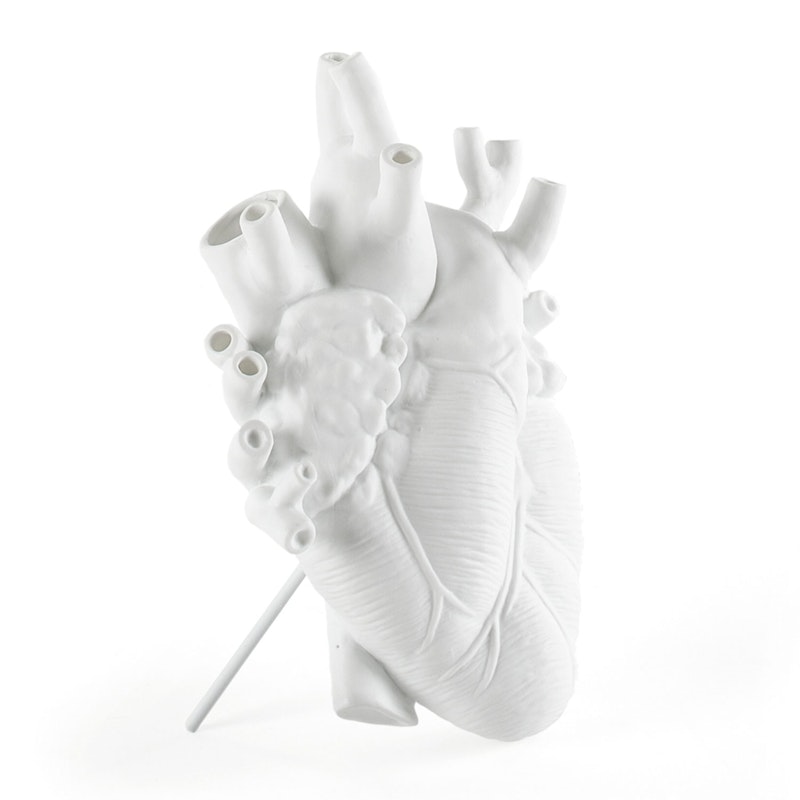 Love In Bloom Vase, Hvid