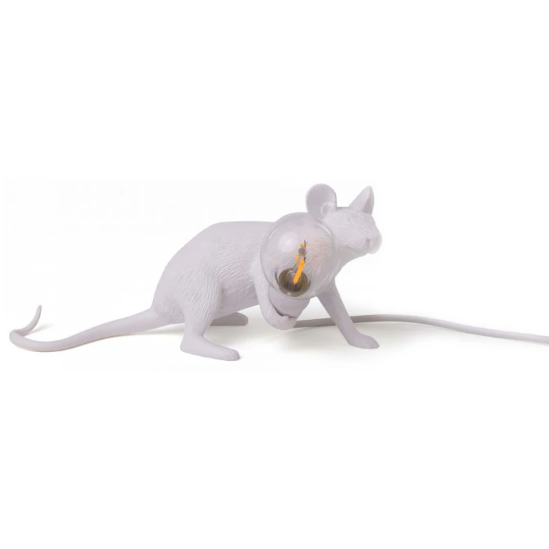 Mouse Lamp Lop Bordlampe, Hvid