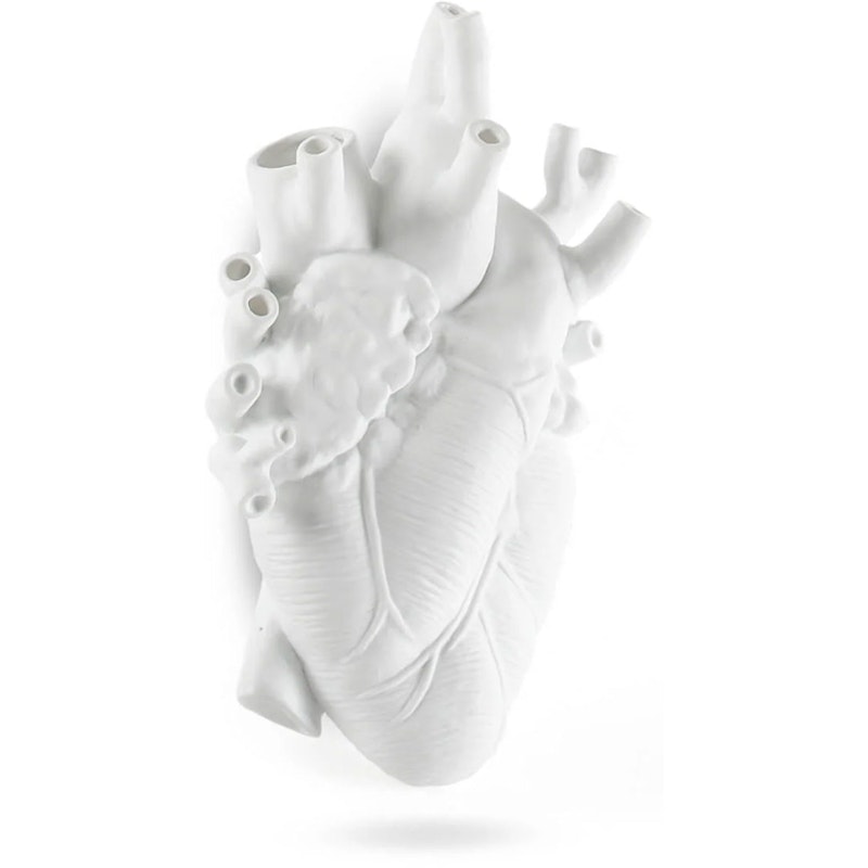 Love In Bloom Giant Vase, Hvid