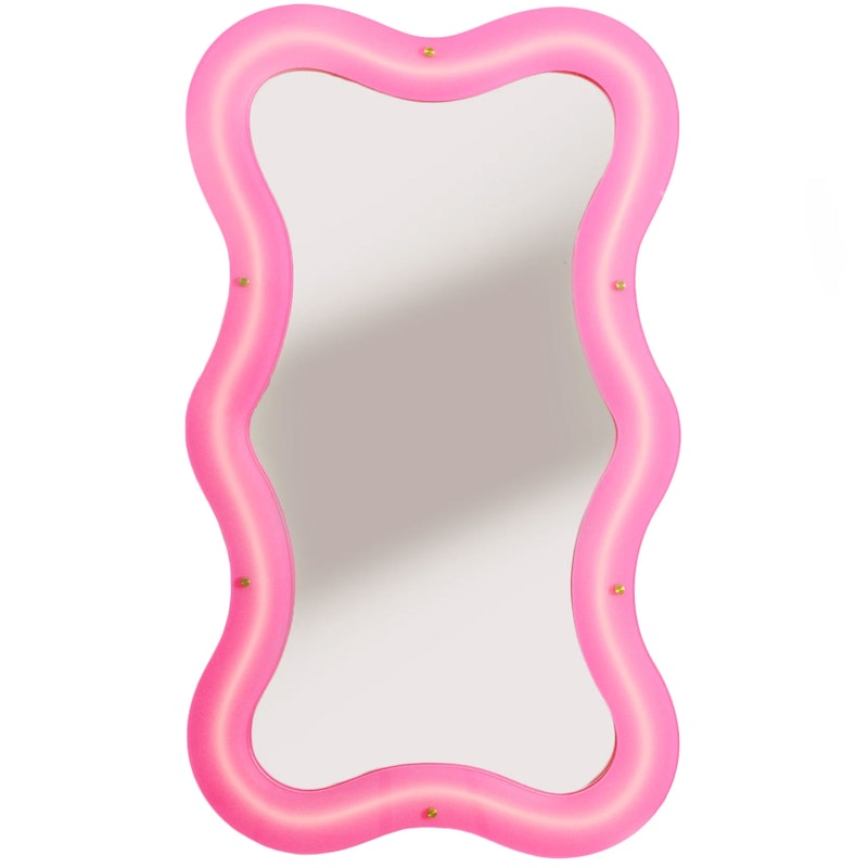 Supercurve Tiny Tall Spejl, Rosa