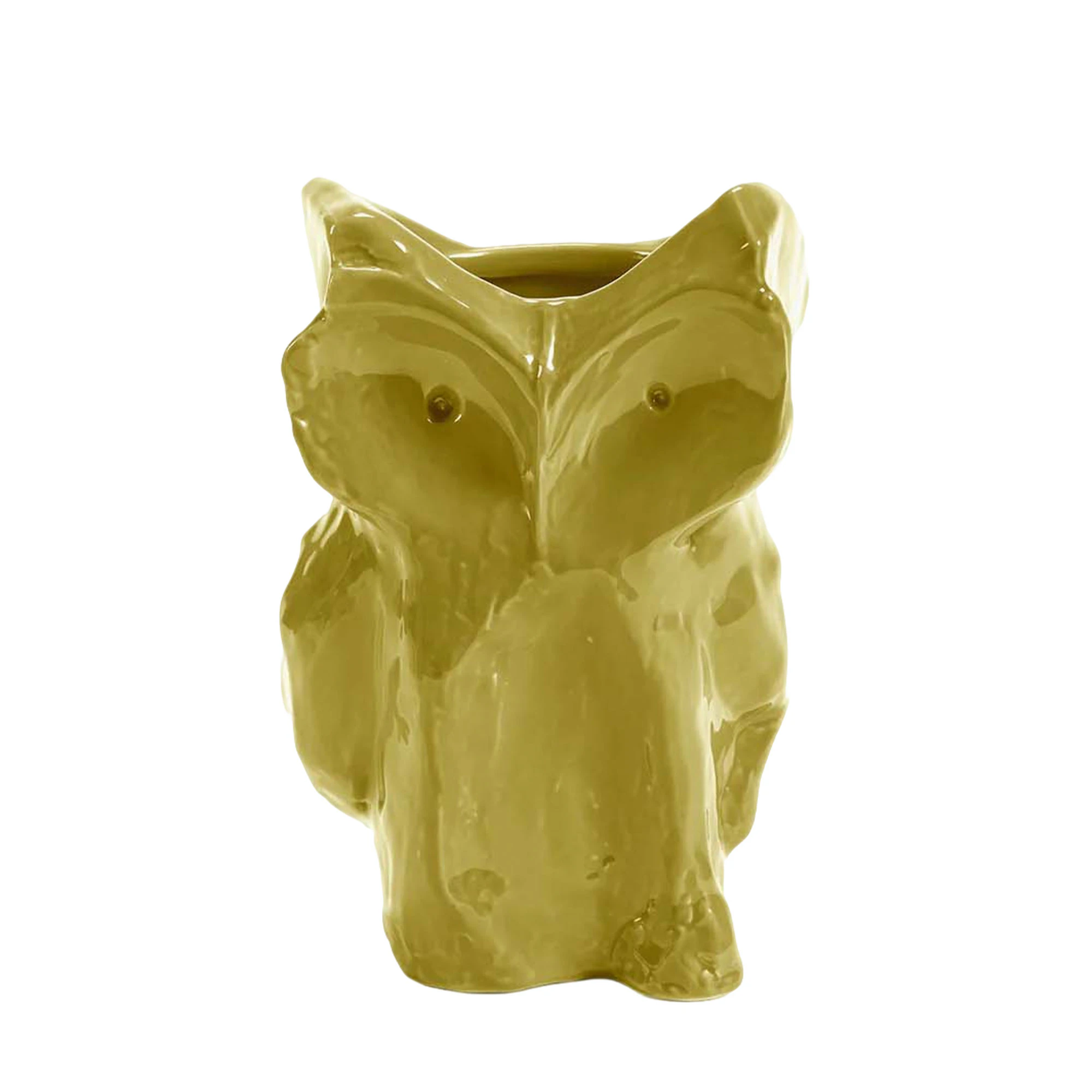 Serax After Midnight Owl Vase M Yellow - Vaser Stent&oslash;j Gul - B7325002-200