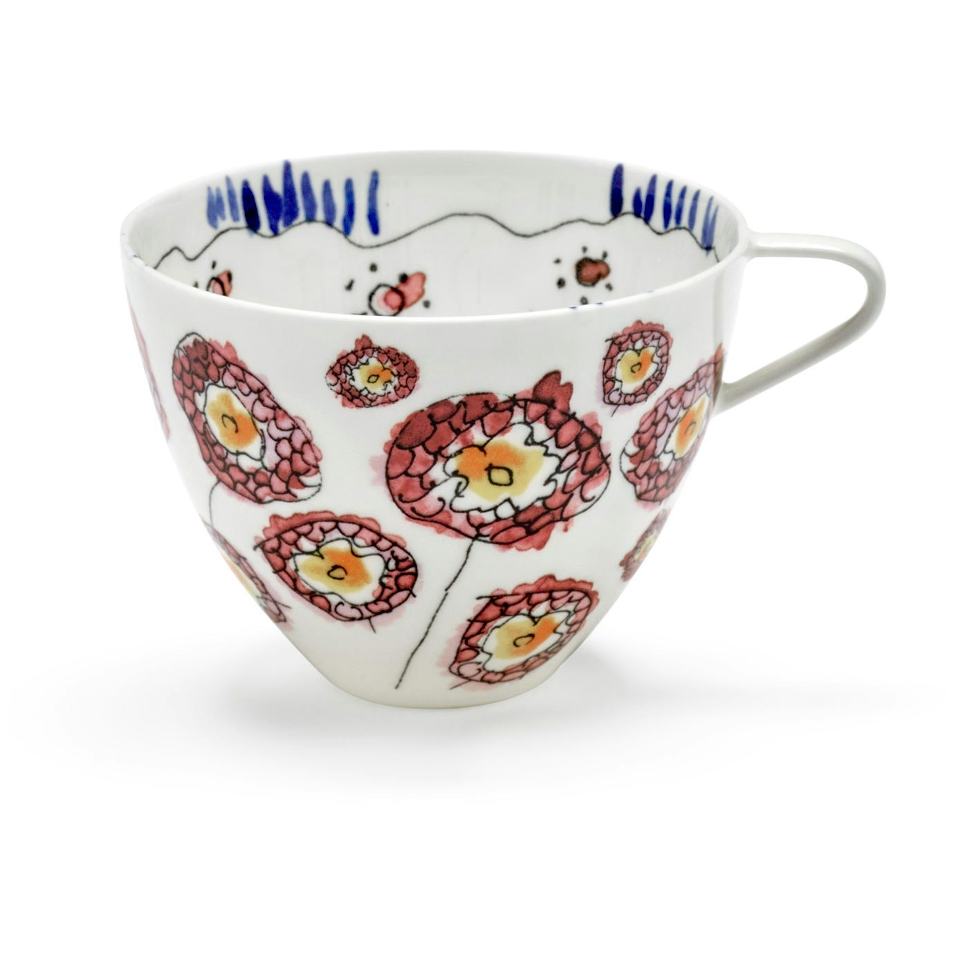 Serax Anemone Milk Cappuccinokop - Kaffekopper Benporcel&aelig;n Bl&aring; - B9223130-307
