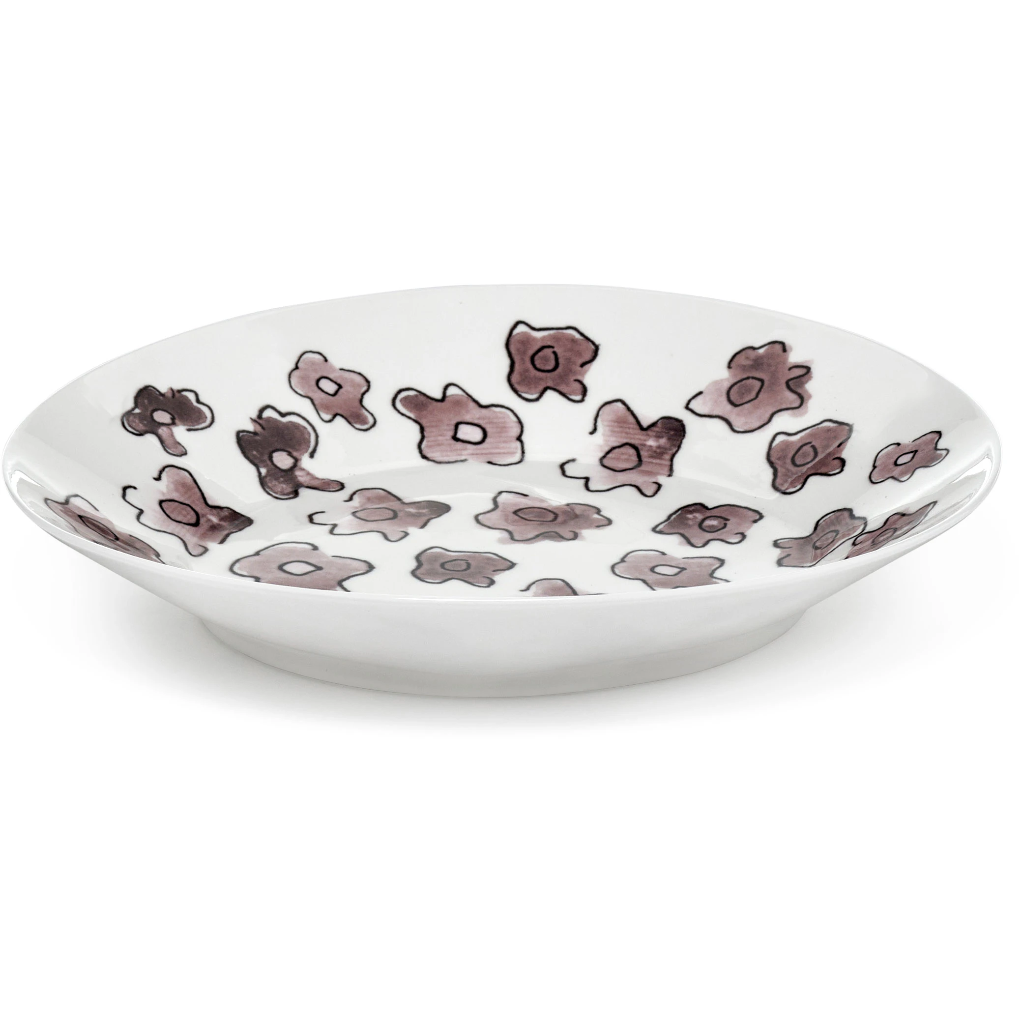 Serax Dark Viola Dyb Tallerken L - Dybe tallerkner Benporcel&aelig;n Rosa - B9223113-400