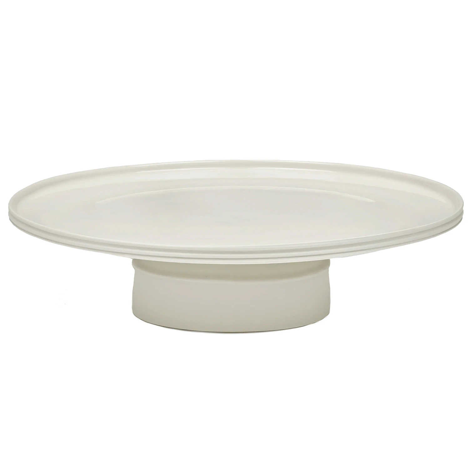 Serax Dune Cake Stand - Kagefad, T&aelig;rtefade & Sk&aring;le Porcel&aelig;n Off-White - B4023218-001