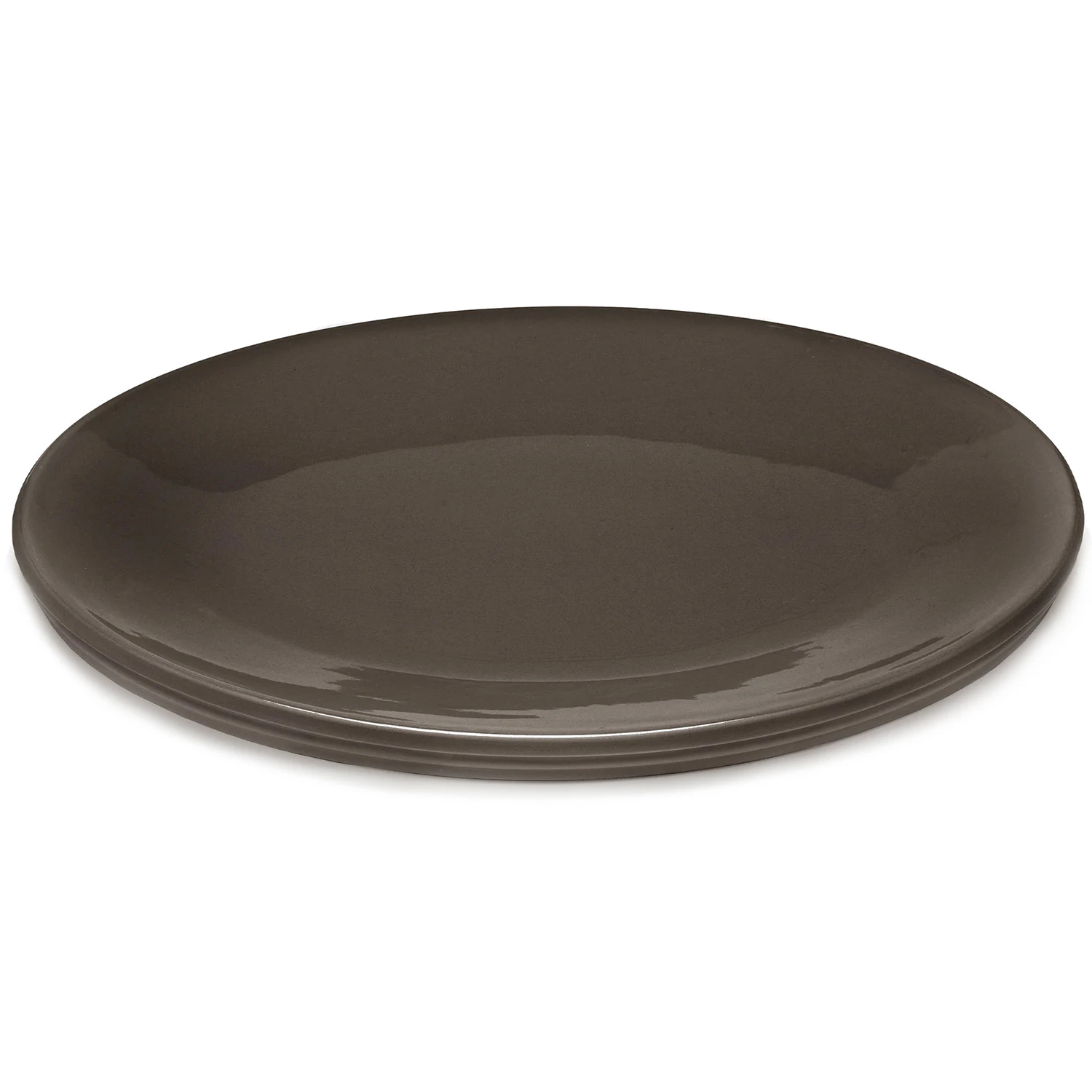 Serax Dune Tallerken - Serveringsfad Porcel&aelig;n Brun - B4023216-704