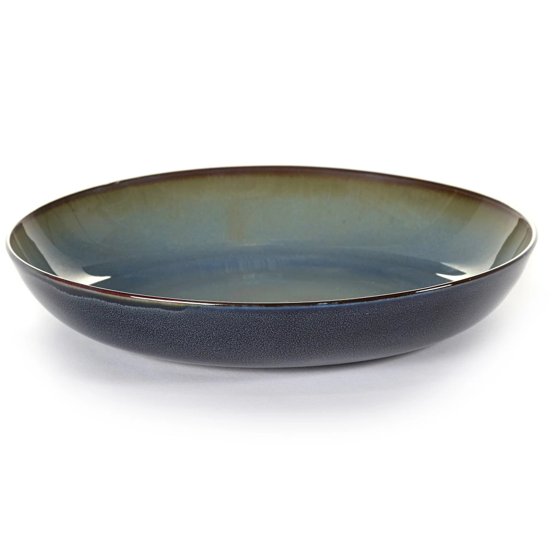 Serax Pastatallerken D23 H4 Smoky Blue/dark Blue - Pastatallerkner Stent&oslash;j M&oslash;rkebl&aring; - B5116178