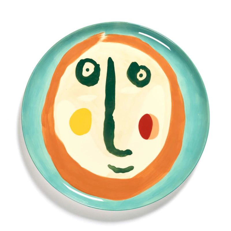 Feast N°2 Serveringsfad 35 cm, Flerfarvet