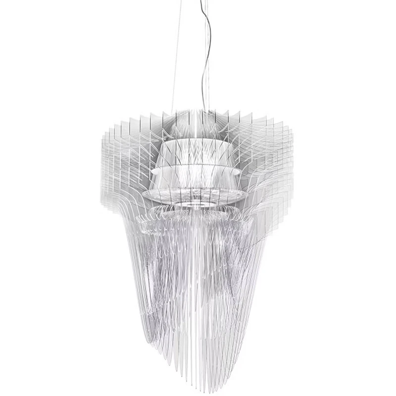 Aria Lysekrone 75 cm, Transparent