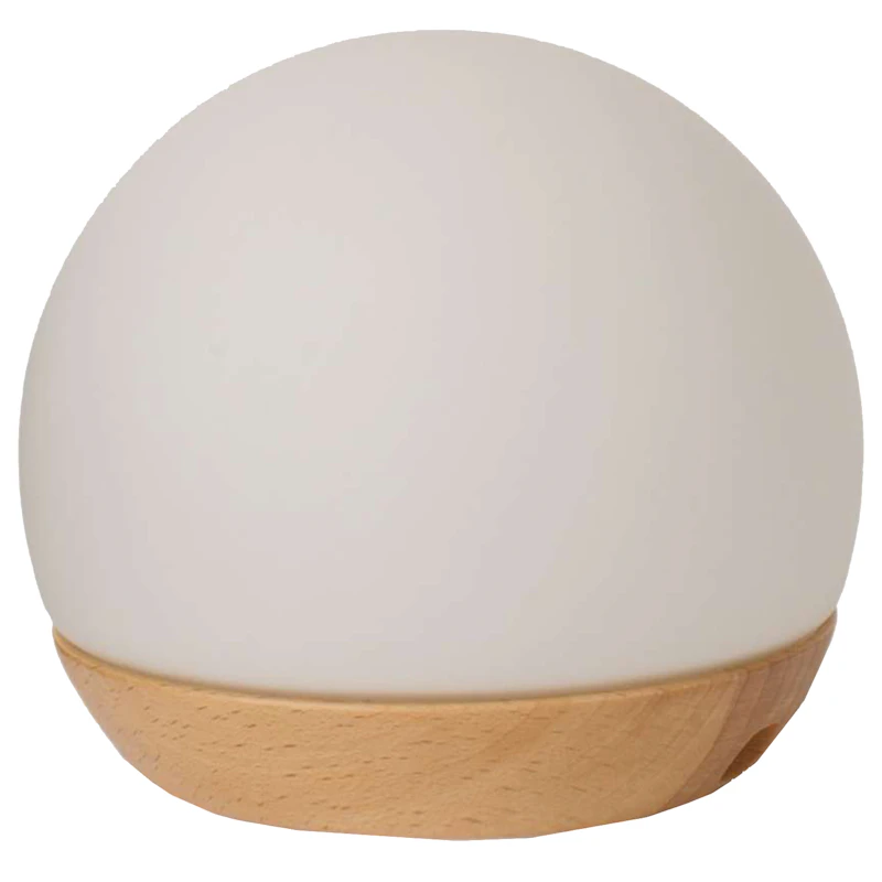 Spring Snowball Bærbar Bordlampe Ø11 cm, Hvid